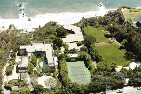 Brad Pitt Malibu House Brad Pitt Malibu House